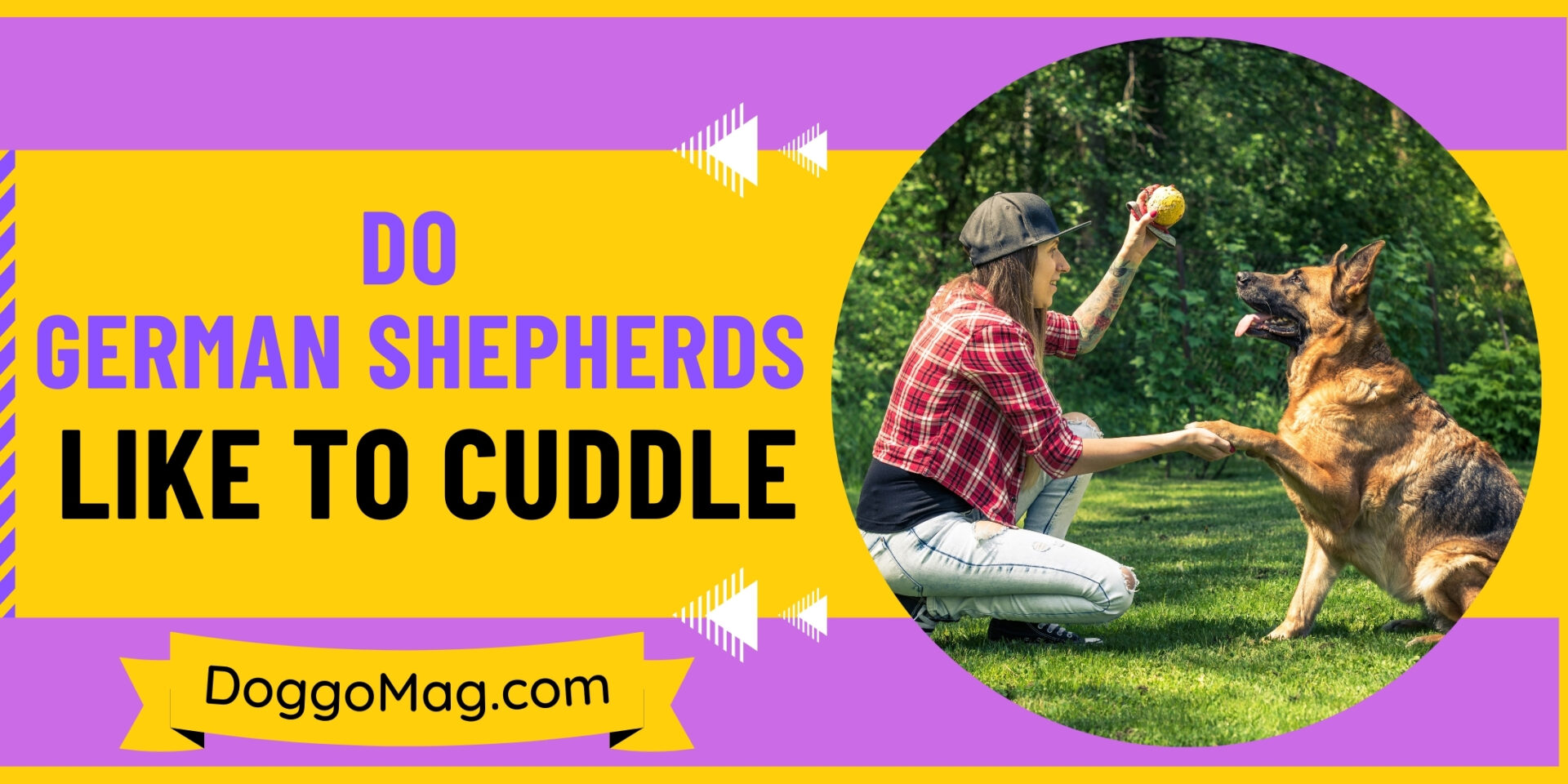 Do German Shepherds Like To Cuddle